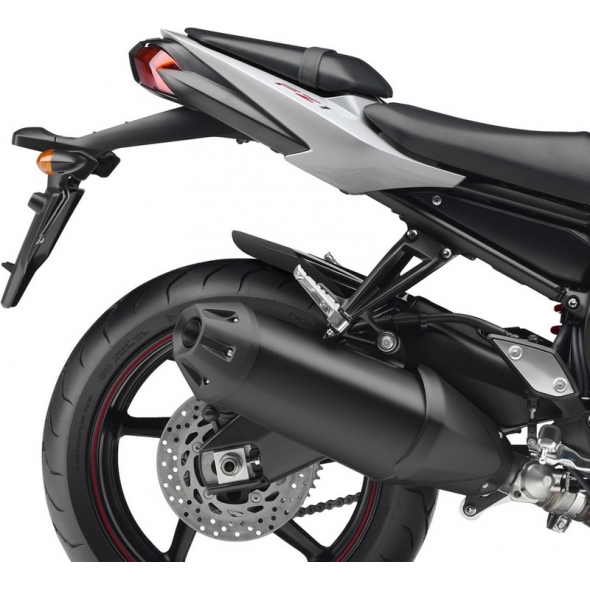 Pyramid Plastics parts Pyramid Plastics Yamaha FZ1 Hugger Extension Matte Black 2006>2014 | 072202 | pyr_072202 | euronetbike-net