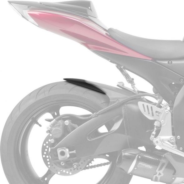Pyramid Plastics parts Pyramid Plastics Suzuki GSXR 750 Hugger Extension Matte Black 2006>2007 | 070401 | pyr_070401 | euronetbike-net