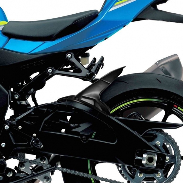 Pyramid Plastics parts Pyramid Plastics Suzuki GSXR 1000 Hugger Matte Black 2017> | 070406M | pyr_070406M | euronetbike-net