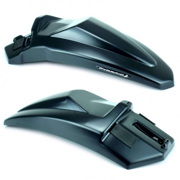 Pyramid Plastics parts Pyramid Plastics Hugger Matte Black Honda CB 500 F 2019> | 071915M | pyr_071915M | euronetbike-net