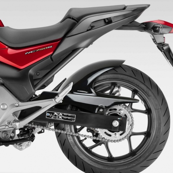 Pyramid Plastics parts Pyramid Plastics Hugger Gloss Black Honda NC 700 S 2012> | 071973B | pyr_071973B | euronetbike-net