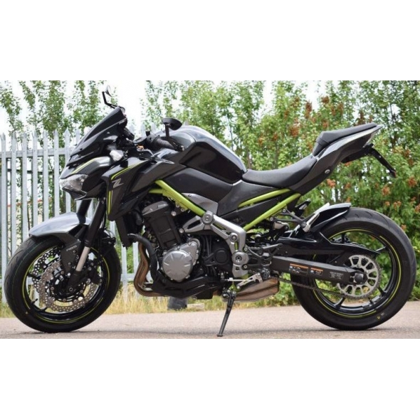 Pyramid Plastics parts Pyramid Plastics Kawasaki Z 900 Hugger Metallic Grey (Pearl Mystic Grey) 2017> | 073880G | pyr_073880G | euronetbike-net