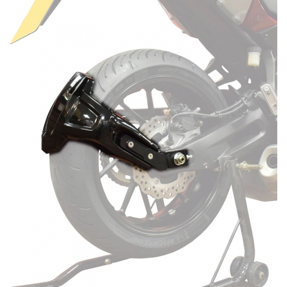Pyramid Plastics parts Pyramid Plastics Yamaha Tracer 700 Spray Guard Gloss Black 2016> | 085202B | pyr_085202B | euronetbike-net