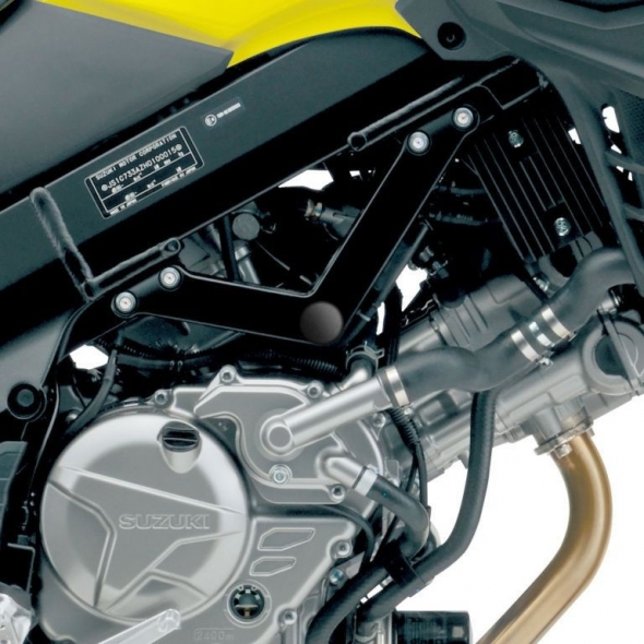 Pyramid Plastics parts Pyramid Plastics Suzuki DL 650 V-Strom Frame End Caps Matte Black 2012> | 089001 | pyr_089001 | euronetbike-net