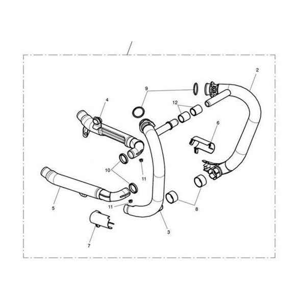 Triumph OEM Parts Triumph Finisher, Catalyst, LH, Black T9600648 | T9600648 | tri_T9600648 | euronetbike-net