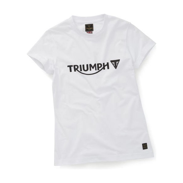 Triumph OEM Parts Triumph MELROSE LADIES T-SHIRT WHITE XXS | MTSS20056_XXS | tri_MTSS20056_XXS | euronetbike-net