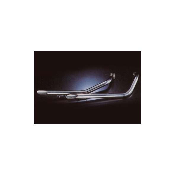 Marving Exhaust MARVING DRAG PIPES LOW SHORT GROUP - STAINLESS STEEL Ø 50 | H/JC1/IX | mvg_H-JC1-IX | euronetbike-net