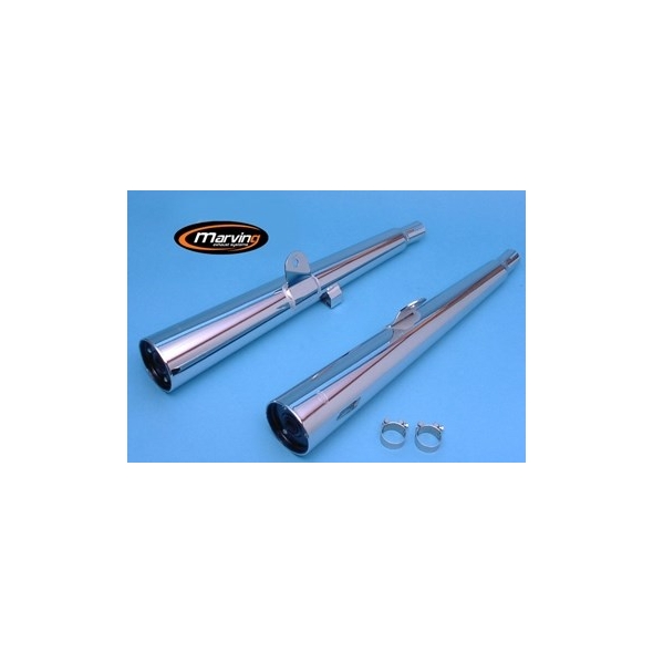 Marving Exhaust MARVING MARVI COUPLE - CHROMIUM | K/2112/BC | mvg_K-2112-BC | euronetbike-net