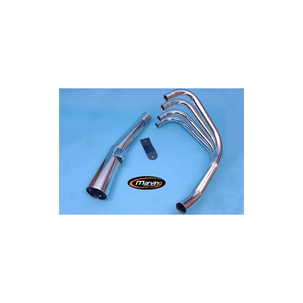Marving Exhaust MARVING 4/1 MASTER GROUP - CHROMIUM | K/3404/BC | mvg_K-3404-BC | euronetbike-net