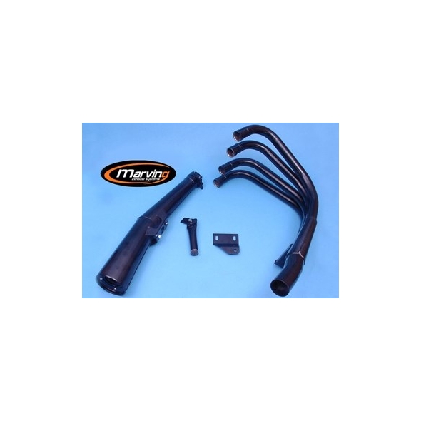 Marving Exhaust MARVING 4/1 MASTER GROUP - BLACK | K/3415/NC | mvg_K-3415-NC | euronetbike-net
