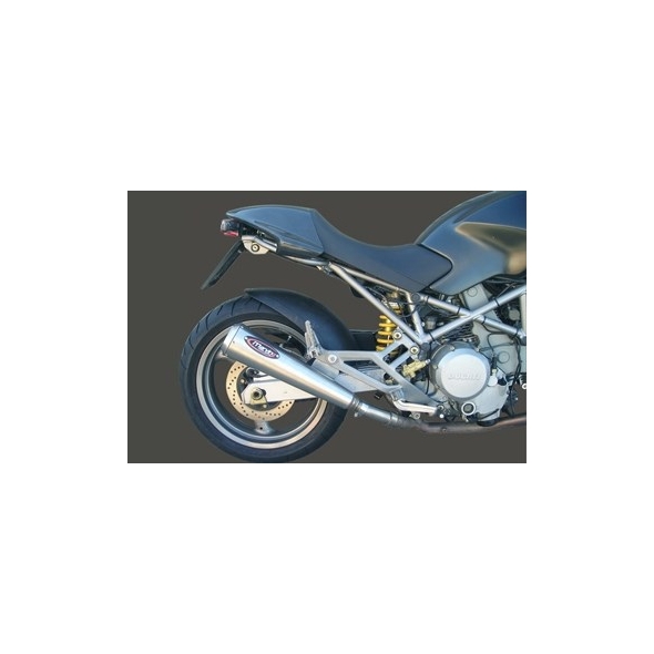Marving Exhaust MARVING RACING STEEL COUPLE RIGHT AND LEFT OUTGOING - STAINLESS STEEL | RS/D4 | mvg_RS-D4 | euronetbike-net