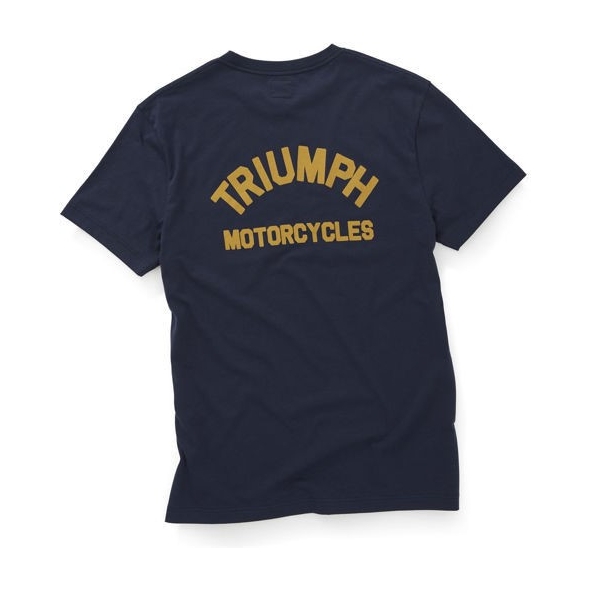 Triumph OEM Parts Triumph DITCHLING T-SHIRT BLACK IRIS XS | MTSS20015_XS | tri_MTSS20015_M | euronetbike-net