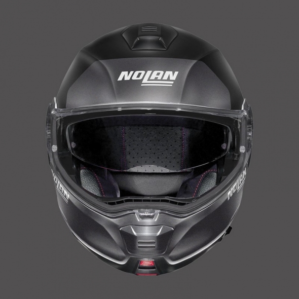 Nolan Nolan Modular Helmet N100.5 Plus Distinctive N-com Black Flat, XXS | N1P0006150219 | nol_N1P0006150211 | euronetbike-net