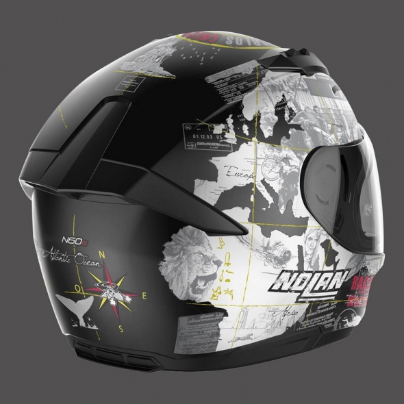Nolan Nolan Full Face Helmet N60.6 Gemini Replica Checa Black Matt, XXS | N660003000499 | nol_N660003000499 | euronetbike-net