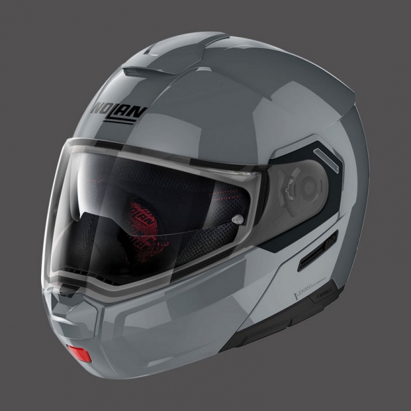 Nolan Nolan Modular Helmet N90.3 Classic N-com Slate Grey, XXS | N930000270089 | nol_N930000270082 | euronetbike-net