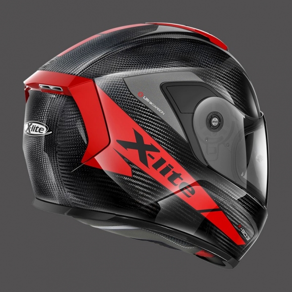 Nolan Nolan Full Face Helmet X-lite X-903 Ultra Carbon Grand Tour N-com Red, XXS | X9U0006220599 | nol_X9U0006220591 | euronetbike-net