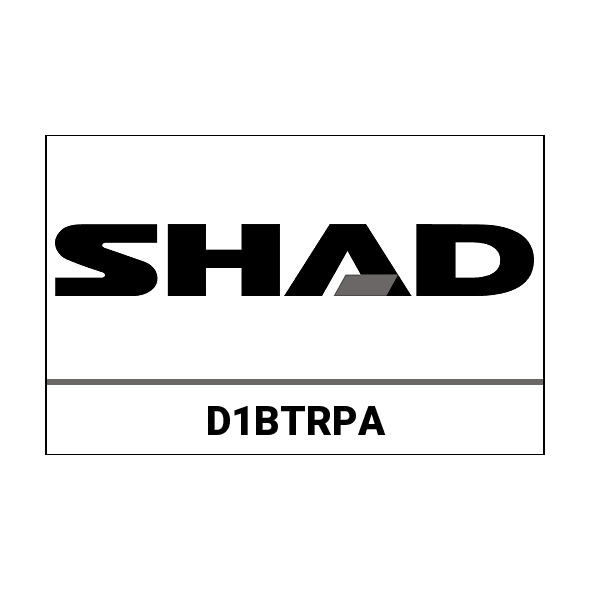 SHAD Shad ALUMINIUM MOUNTING PLATE + SCREWS | D1BTRPA | shad_D1BTRPA | euronetbike-net