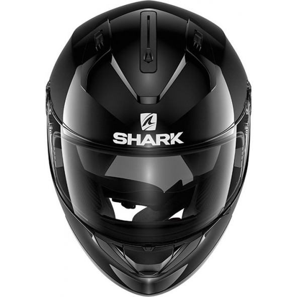 Shark Helmets Shark Full Face Helmet RIDILL BLANK, Black/BLK, Size XS | HE0500EBLKXS / HE0500BLKXS | sh_HE0500EBLKS | euronetbike-net