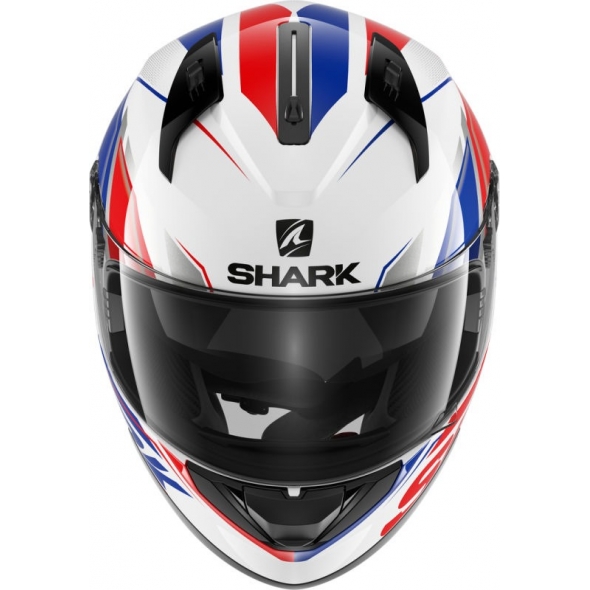 Shark Helmets Shark Full Face Helmet RIDILL 1.2 PHAZ, White Blue Red/WBR, Size XS | HE0533EWBRXS / HE0533WBRXS | sh_HE0533EWBRXL | euronetbike-net