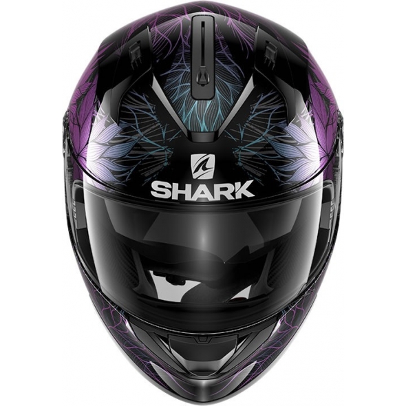 Shark Helmets Shark Full Face Helmet RIDILL 1.2 NELUM, Black Glitter Black/KXK, Size XS | HE0545EKXKXS / HE0545KXKXS | sh_HE0545EKXKXS | euronetbike-net