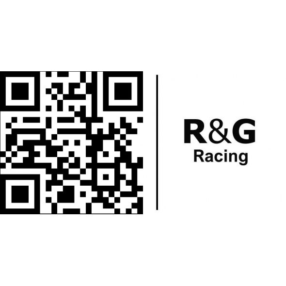 R&G Racing R&G Racing Kickstand Shoe, Black/silver | PKS0065SI | rg_PKS0065SI | euronetbike-net
