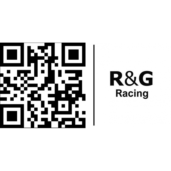 R&G Racing R&G Racing Kickstand Shoe, Black/Silver | PKS0023SI | rg_PKS0023SI | euronetbike-net