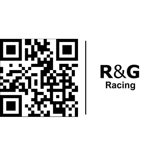 R&G Racing R&G Racing Kickstand Shoe, Black/Silver | PKS0028SI | rg_PKS0028SI | euronetbike-net