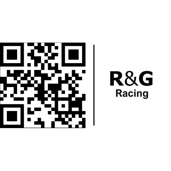 R&G Racing R&G Racing Kickstand Shoe, Black/Silver | PKS0046SI | rg_PKS0046SI | euronetbike-net