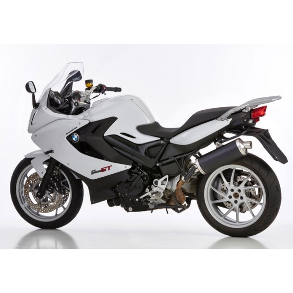 Hurric mufflers HURRIC Rac 1 slip on exhaust (2-1) ,black | 63501102 | hur_63501102 | euronetbike-net