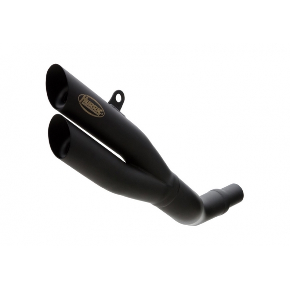 Hurric mufflers HURRIC Pro 2 slip on exhaust (4-1) ,"matt black" | 63502453 | hur_63502453 | euronetbike-net