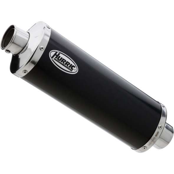 Hurric mufflers HURRIC Rac 1 slip on exhaust (4-1) ,black | 63501161 | hur_63501161 | euronetbike-net