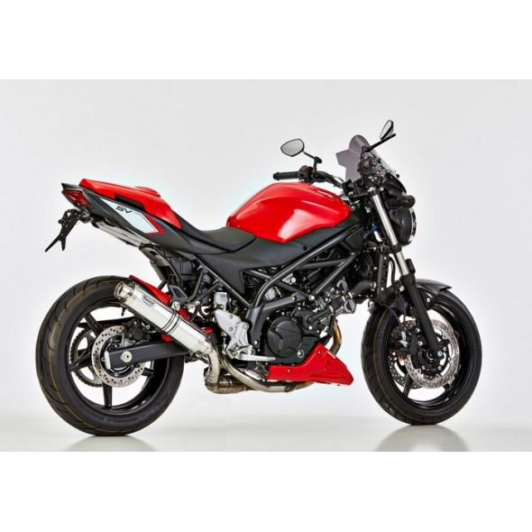 Hurric mufflers HURRIC Supersport slip on exhaust (2-1) ,silver | 63502025 | hur_63502025 | euronetbike-net Hurric mufflers HURRIC Supersport slip on exhaust (2-1) ,silver | 63502025 | hur_63502025 | euronetbike-net