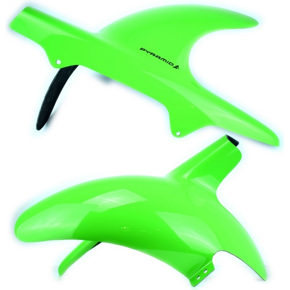 Pyramid Plastics parts Pyramid Plastics Kawasaki ZX-9 R Hugger Gloss Green 1998>2001 | 07332D | pyr_07332D | euronetbike-net