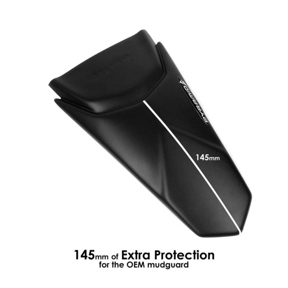 Pyramid Plastics parts Pyramid Plastics Hugger Extension | Matte Black | KTM 1290 Superduke R 2020> | 079325 | pyr_079325 | euronetbike-net