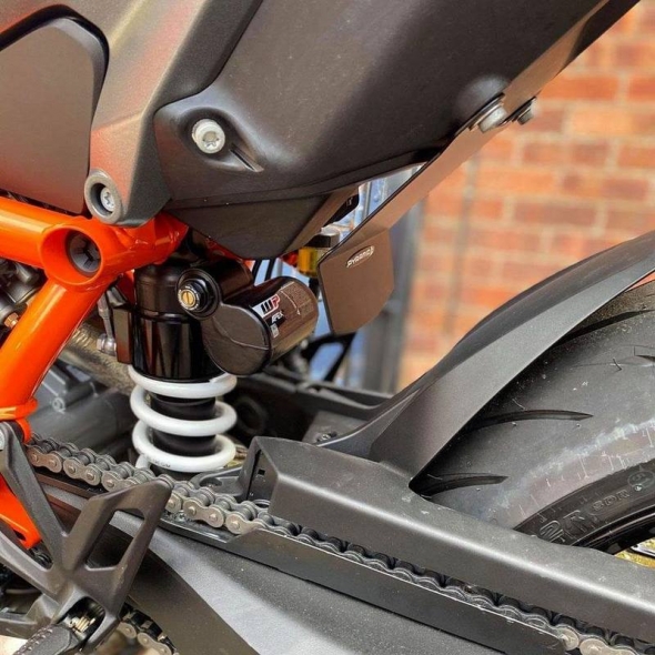 Pyramid Plastics parts Pyramid Plastics Shock Shield | Black | KTM 1290 Superduke R 2020> | 819900 | pyr_819900 | euronetbike-net