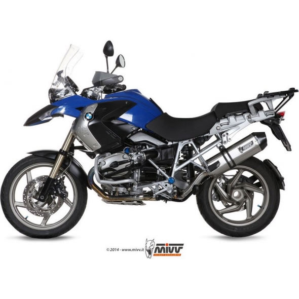 Mivv silencers Mivv SPORT SPEED EDGE SLIP-ON Muffler STAINLESS STEEL for BMW R 1200 GS 2004 - 2007 EC approved | B.002.LRX | mivv_B002LRX | euronetbike-net