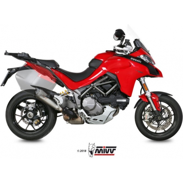 Mivv silencers Mivv SPORT DELTA RACE SLIP-ON Muffler STAINLESS STEEL for DUCATI MULTISTRADA 1200 2015 - 2017 ECE approved (Euro3/Euro4) | D.034.LDRX | mivv_D034LDRX | euronetbike-net