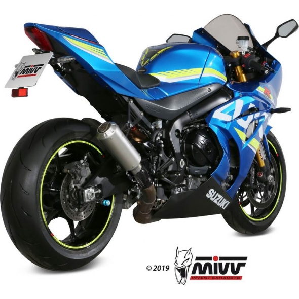 Mivv silencers Mivv SPORT M3 SLIP-ON Muffler STAINLESS STEEL for SUZUKI GSX-R 1000 2017 NOT approved | S.050.SM3X | mivv_S050SM3X | euronetbike-net