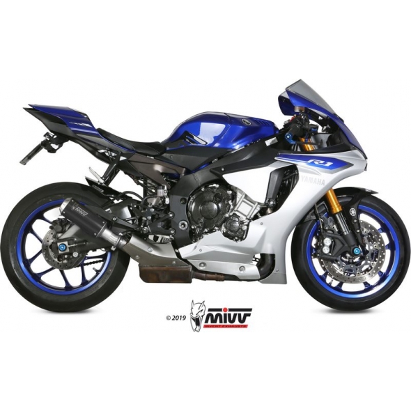 Mivv silencers Mivv SPORT M3 SLIP-ON Muffler CARBON for YAMAHA YZF 1000 R1 2015 ECE approved (Euro3/Euro4) | Y.050.LM3C | mivv_Y050LM3C | euronetbike-net
