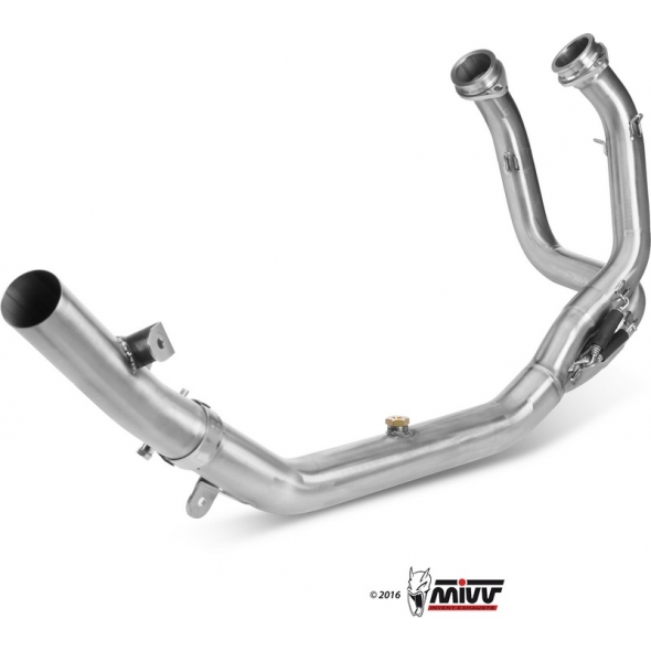 Mivv silencers Mivv SPORT SLIP-ON Muffler STAINLESS STEEL for HONDA CRF 1000 L AFRICA TWIN 2016 NOT approved | H.059.C2 | mivv_H059C2 | euronetbike-net