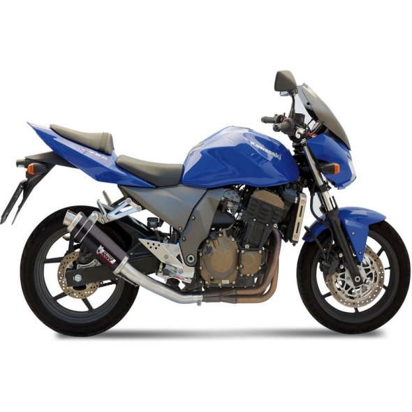 Mivv silencers Mivv SPORT GP SLIP-ON Muffler BLACK STAINLESS STEEL for KAWASAKI Z 750 2004 - 2006 EC approved | K.011.LXB | mivv_K011LXB | euronetbike-net