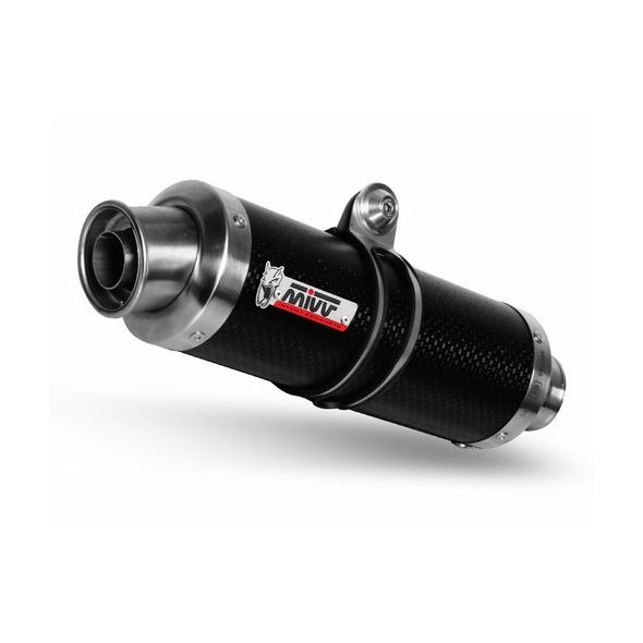 Mivv silencers Mivv SPORT GP Imp. compl./Full sys. 1x1 CARBON for KTM 125 DUKE 2011 - 2016 EC approved Catalyzer is included | KT.009.L2S | mivv_KT009L2S | euronetbike-net