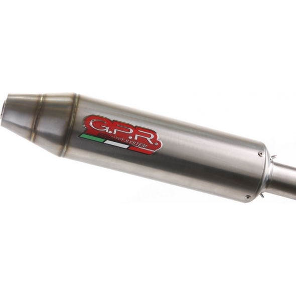 GPR Exhaust GPR Original For Can Am Outlander 800 Passo Corto Homologated Slip-On Exhaust Deeptone Atv | ATV.49.DEATV | gpr_ATV-49-DEATV | euronetbike-net