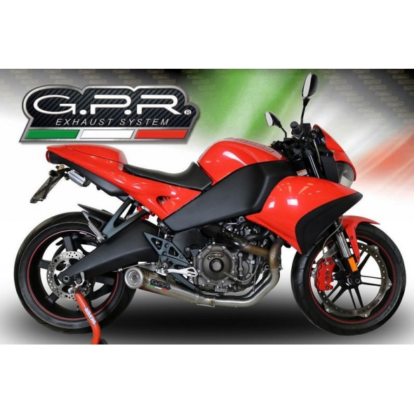 GPR Exhaust GPR Original For Buell 1125 R - Cr Homologated Silencer With Mid Manifold Powercone Evo | BL.14.PCEV | gpr_BL-14-PCEV | euronetbike-net