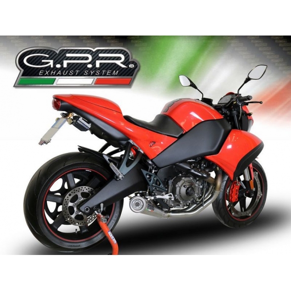 GPR Exhaust GPR Original For Buell 1125 R - Cr Homologated Silencer With Mid Manifold Powercone Evo | BL.14.PCEV | gpr_BL-14-PCEV | euronetbike-net