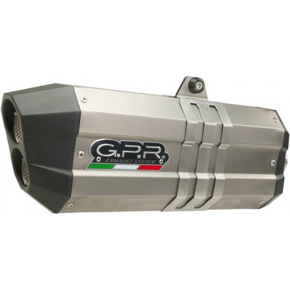 GPR Exhaust GPR Original For Bmw F 800 Gs 2008/15 Homologated Slip-On Exhaust Sonic Titanium | BMW.34.SOTIT | gpr_BMW-34-SOTIT | euronetbike-net