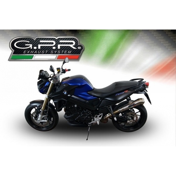 GPR Exhaust GPR Original For Bmw F 800 R 2015/16 Homologated Slip-On Exhaust Powercone Evo | BMW.79.PCEV | gpr_BMW-79-PCEV | euronetbike-net