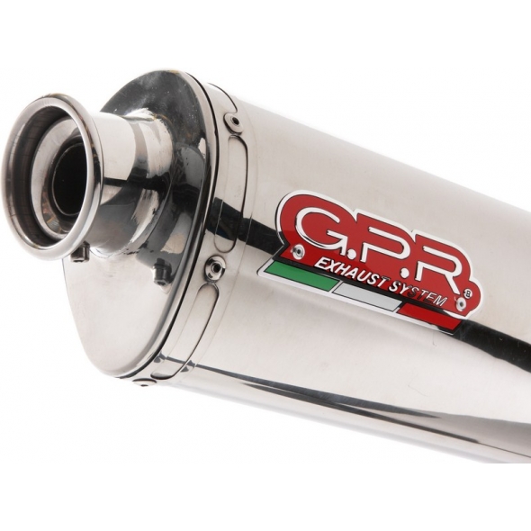 GPR Exhaust GPR HOMOLOGATED SLIP-ON EXHAUST SYSTEM WITH CATALYST | BMW.74.CAT.TRI | gpr_bmw-74-cat-tri | euronetbike-net
