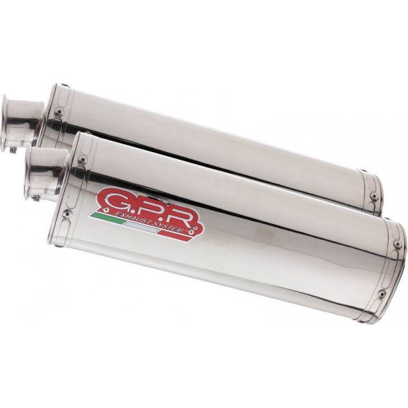 GPR Exhaust GPR HOMOLOGATED SLIP-ON EXHAUST SYSTEM WITH CATALYST | BMW.74.CAT.TRI | gpr_bmw-74-cat-tri | euronetbike-net