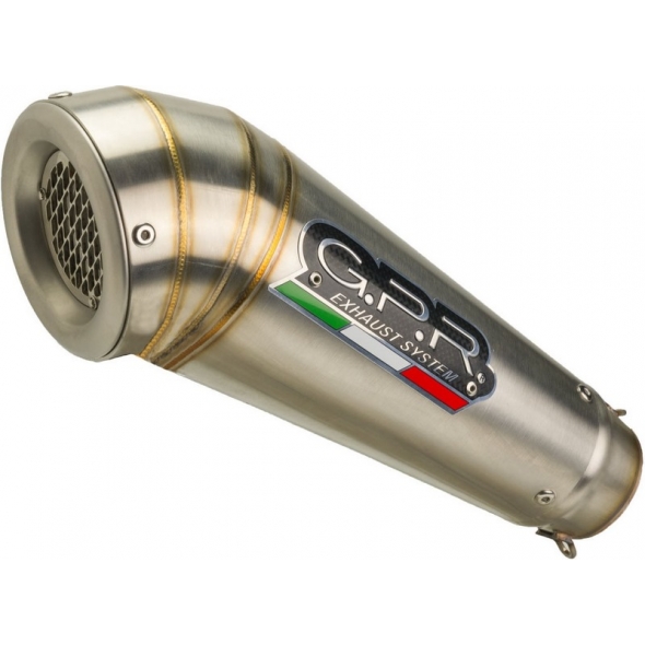 GPR Exhaust GPR Original For Ducati Monster 821 2015/16 Homologated Slip-On Exhaust Powercone Evo | D.114.PCEV | gpr_D-114-PCEV | euronetbike-net